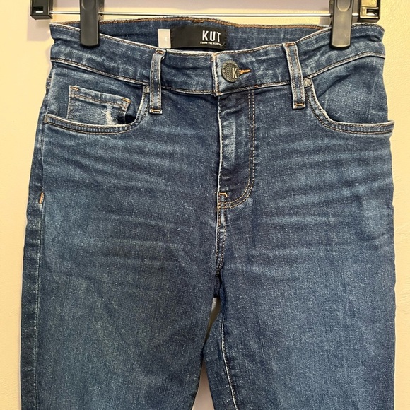 Kut from the Kloth Women's Classic Blue Mia Toothpick Skinny Jeans - Picture 5 of 12